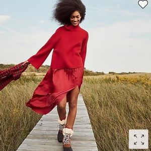 Jcrew Wool Cashmere Turtleneck Sweater